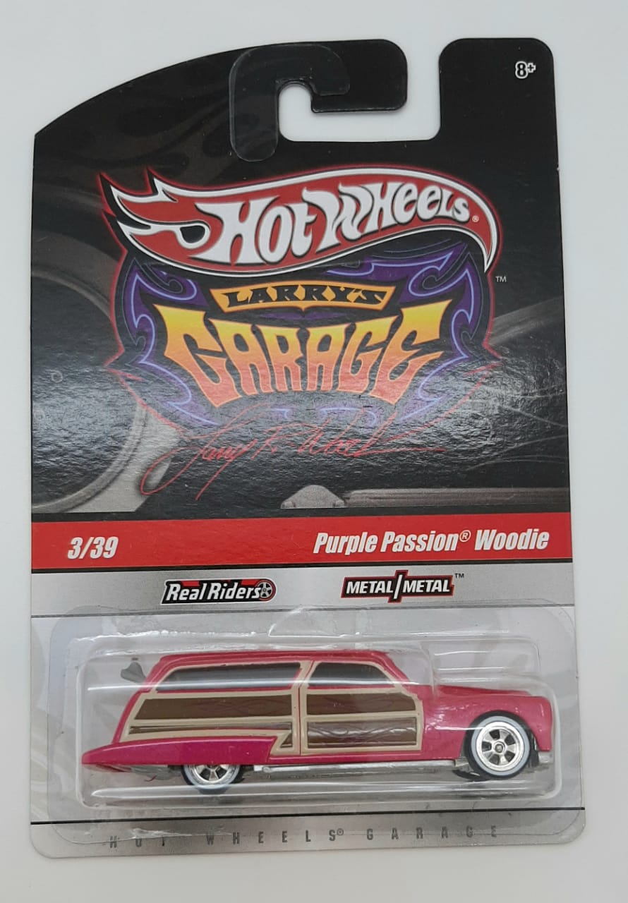 Hot Wheels Larrys Garage Purple Passion Woodie Francisco Garage 3103