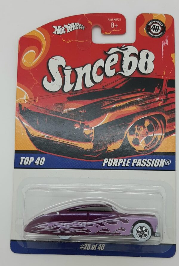 Hot Wheels Since 68 Top 40 Purple Passion Francisco Garage 1071